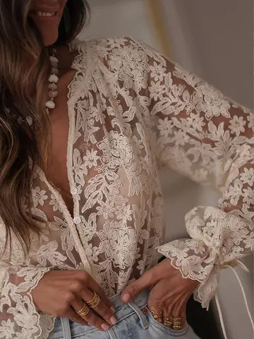 Lace Top - L