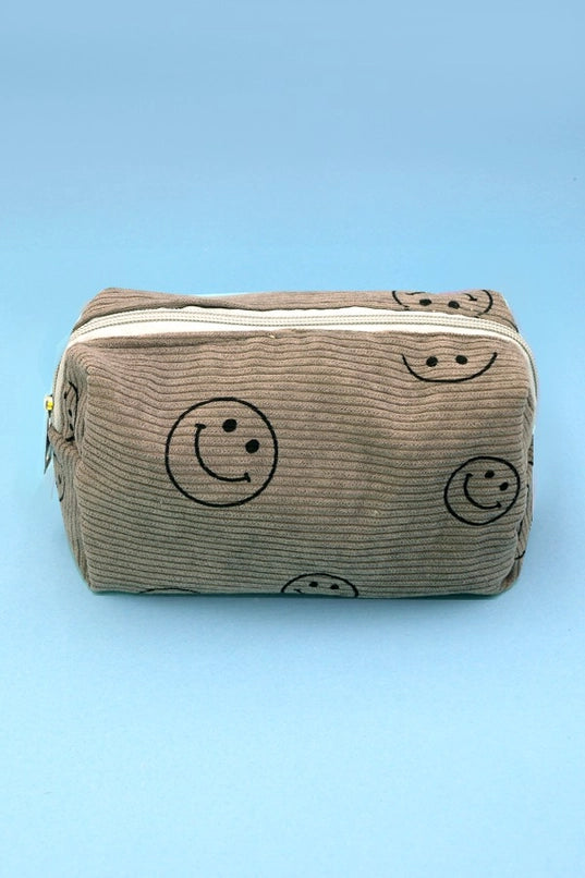 Smiley Makeup Pouch Bag