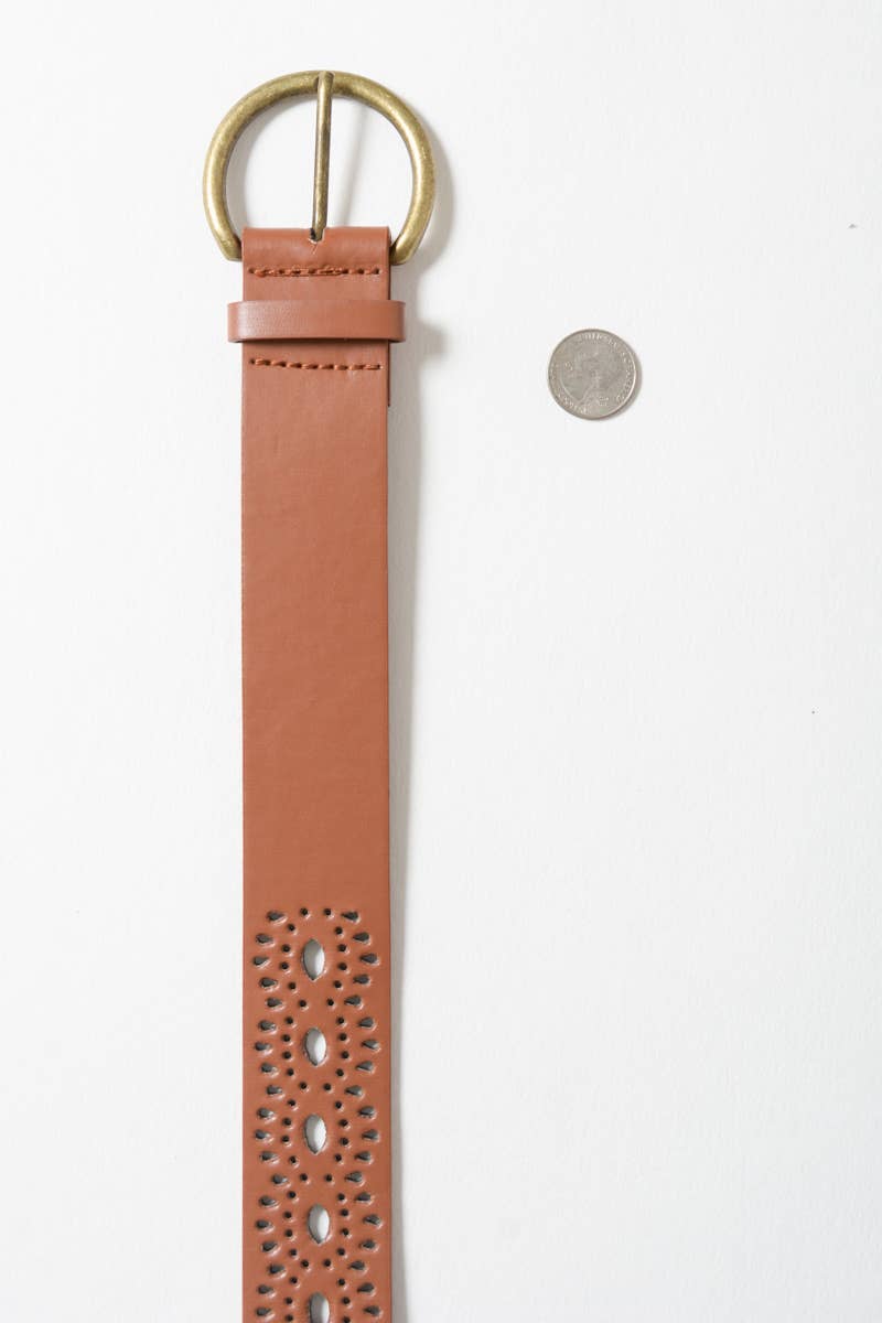Vintage Eyelet Belt