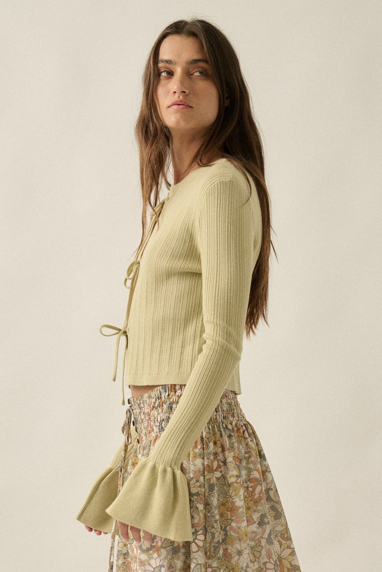 Boho Flare Cardigan