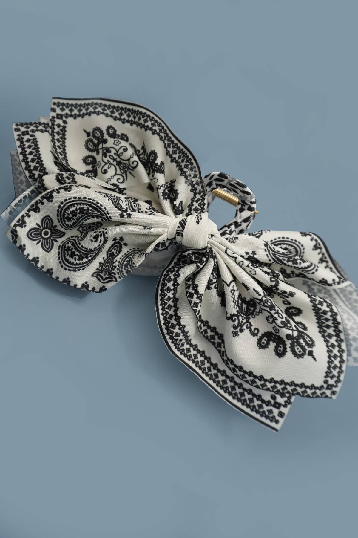 Paisley Boho Hair Clips
