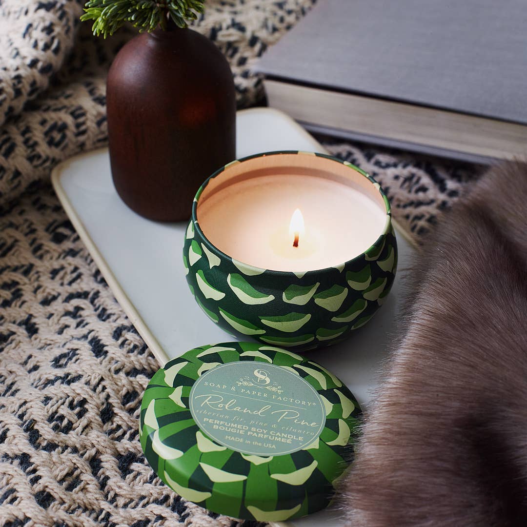 Roland Pine Tin Candle