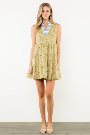 Floral Sleeveless Dress