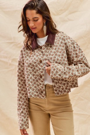Floral Barn Jacket