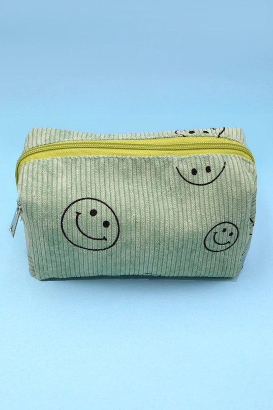 Smiley Makeup Pouch Bag