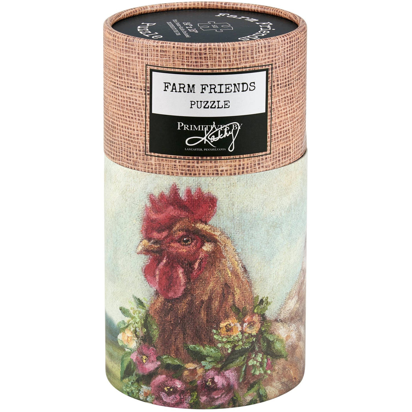 Floral Chicken Puzzle