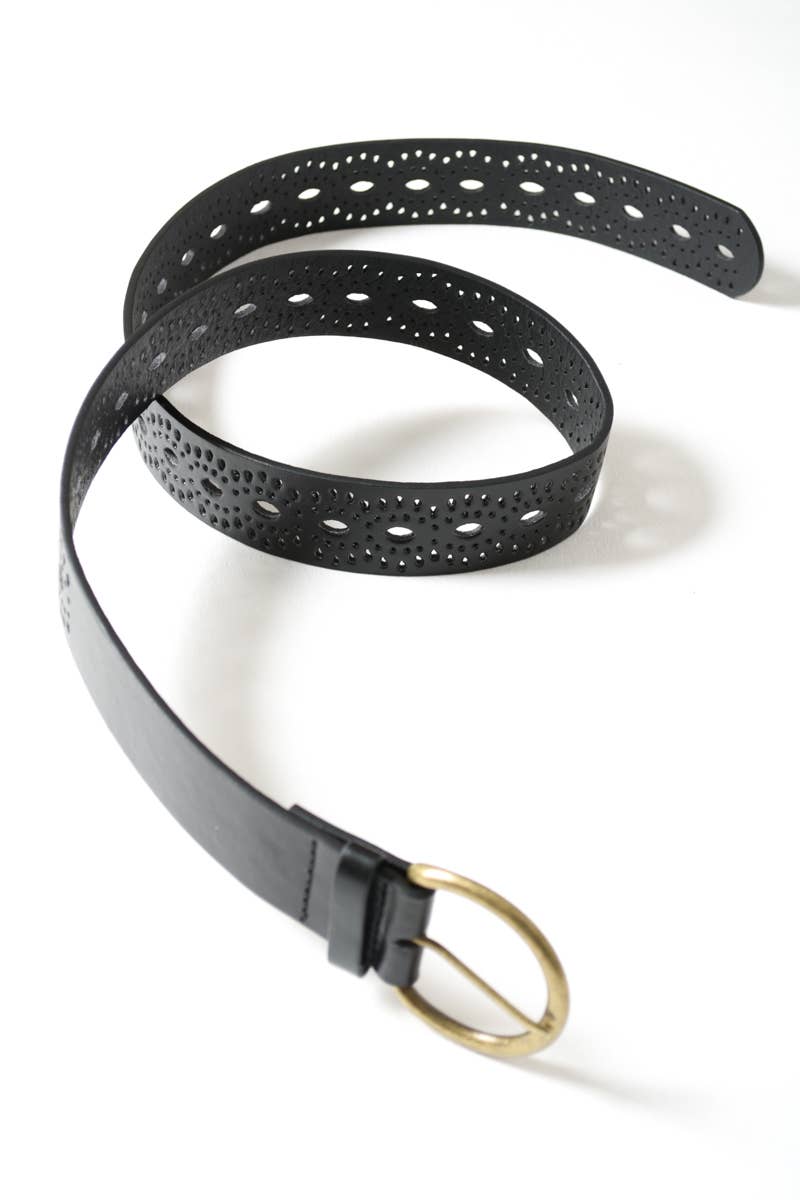 Vintage Eyelet Belt