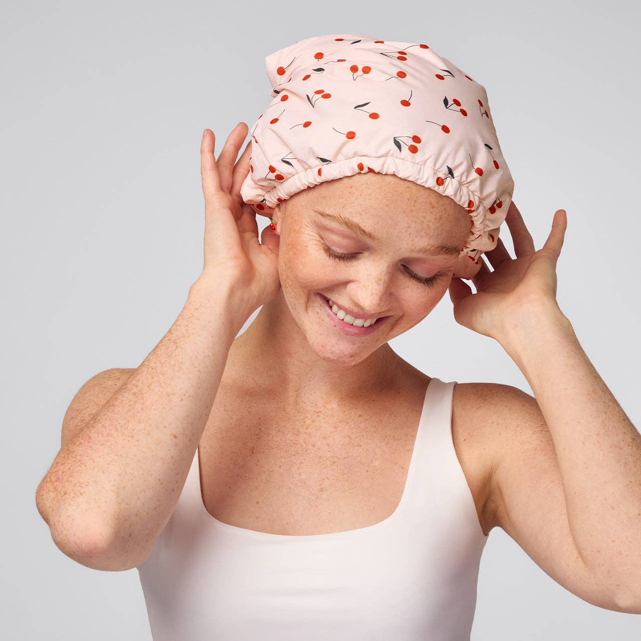 Satin-Lined Shower Cap