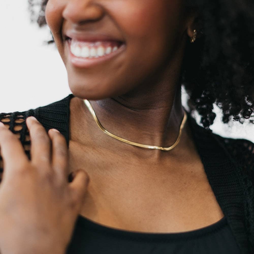 Herringbone Waterproof Necklace
