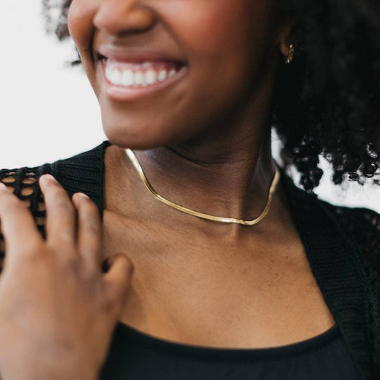 Herringbone Waterproof Necklace