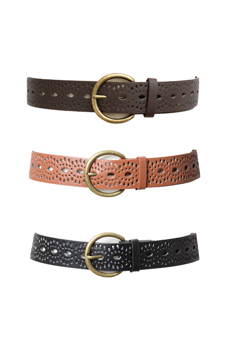 Vintage Eyelet Belt