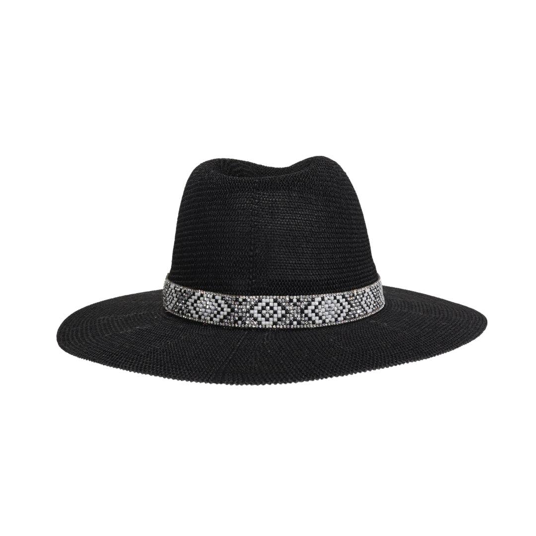 Seed Bead Panama Hat