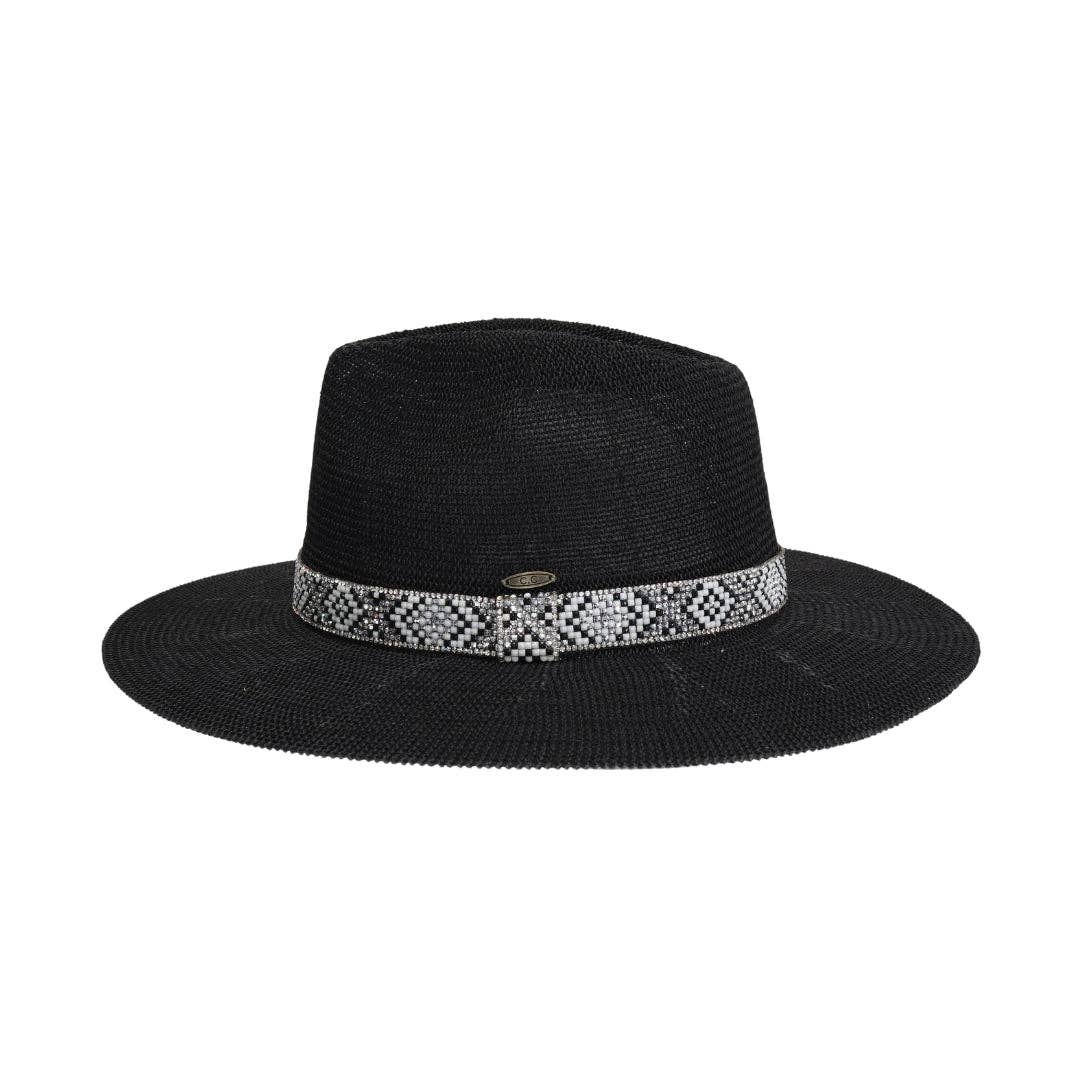 Seed Bead Panama Hat