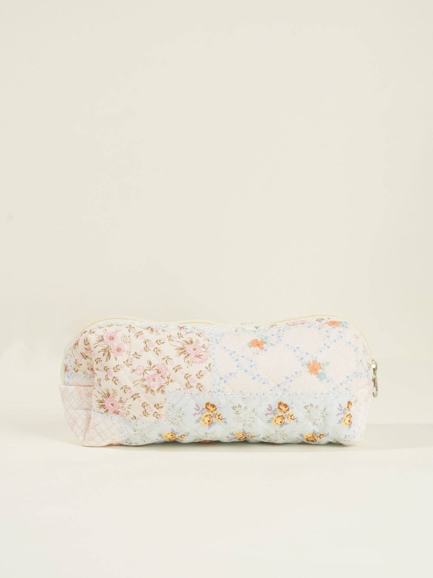 Floral Cosmetic Bag