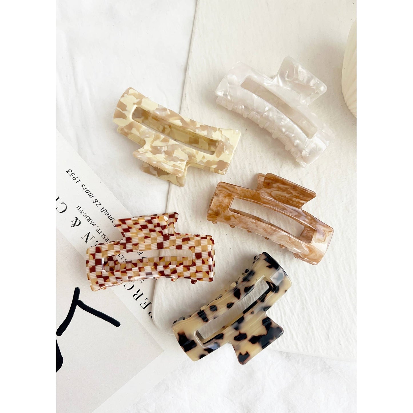 Acetate Hair Clips