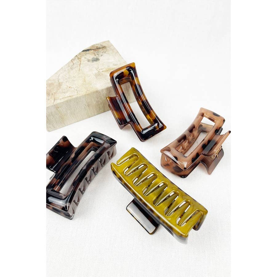 Leopard Hair Clips