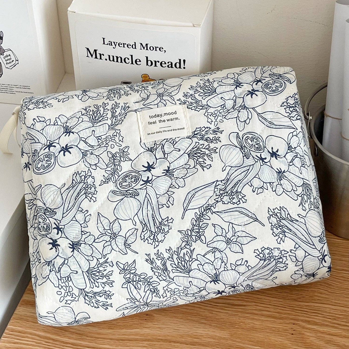 Flower Cosmetic Bag