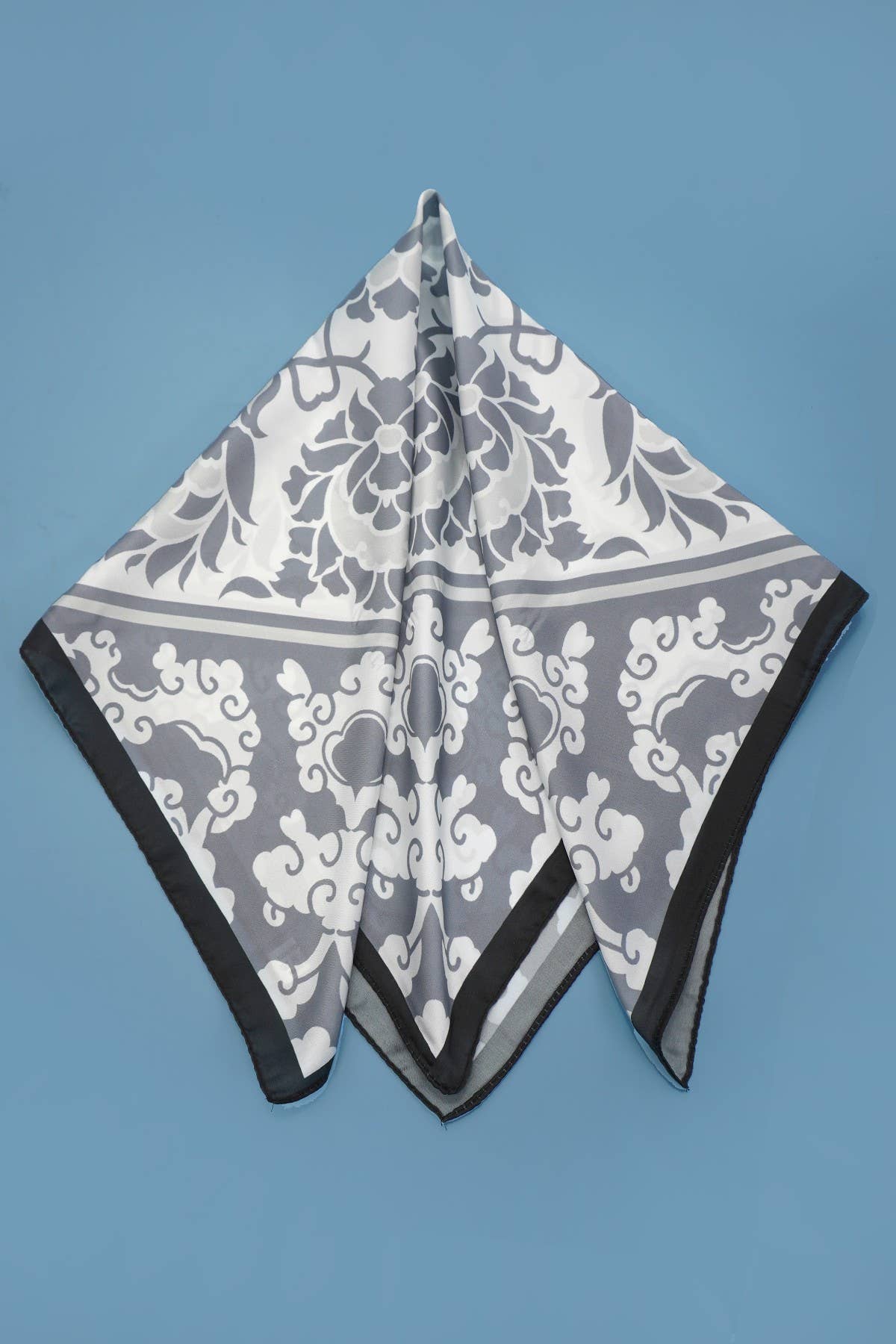 Vintage Floral Print Scarf