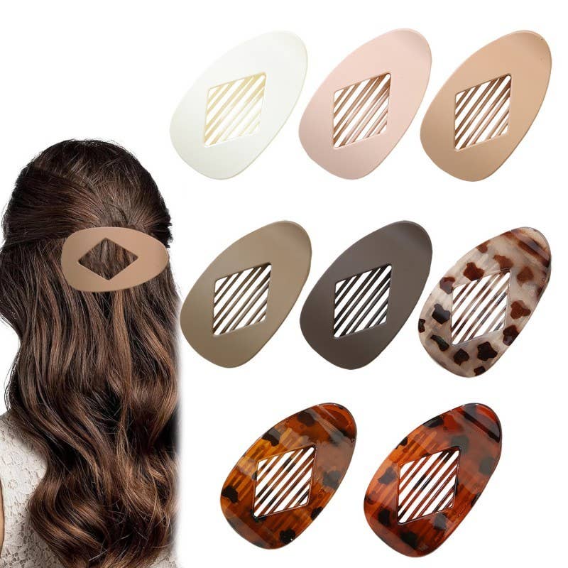 Jumbo Oval Claw Clips