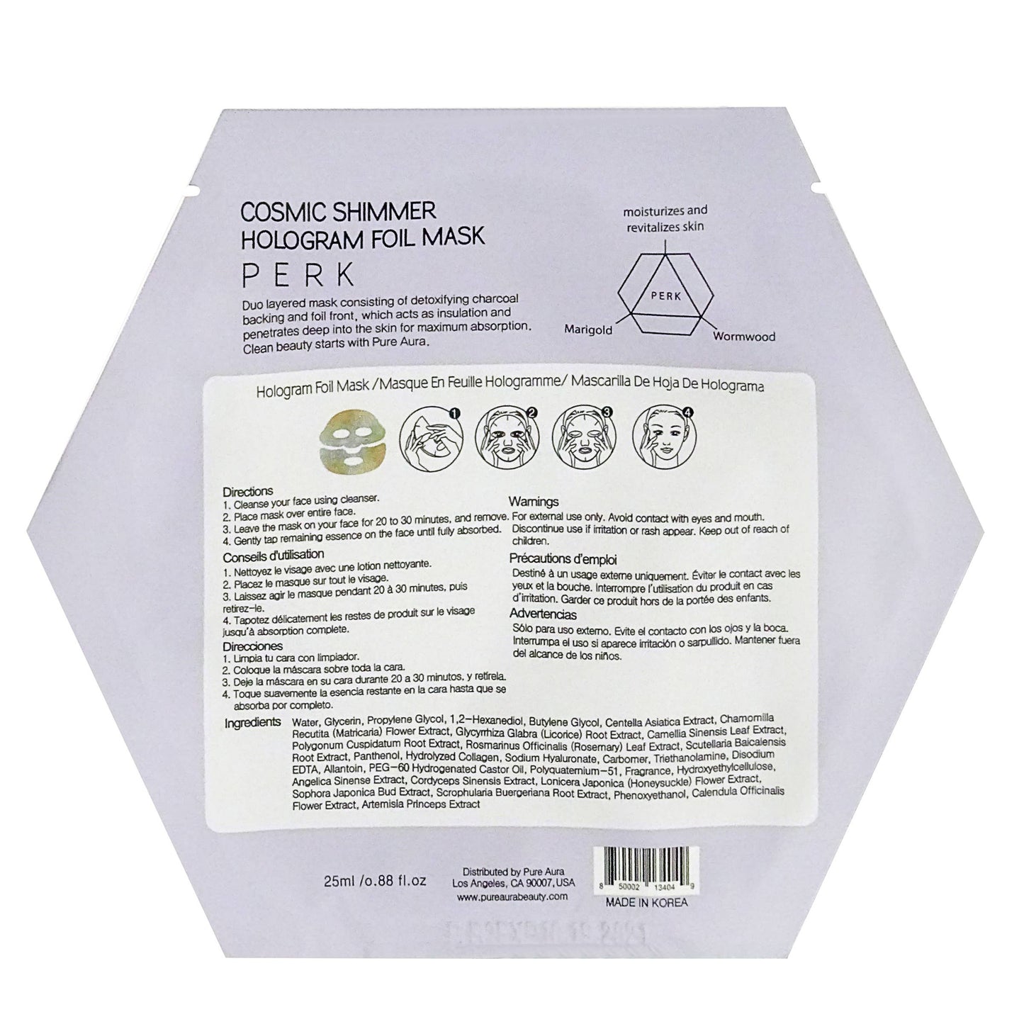 Shimmer Facial Mask