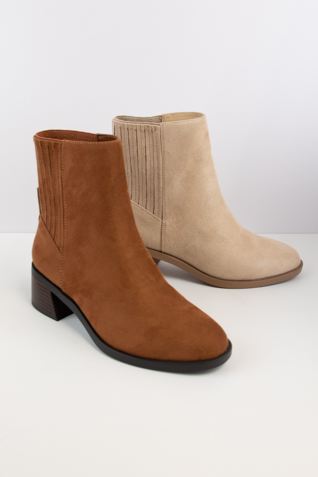 Almond Toe Chelsea Bootie