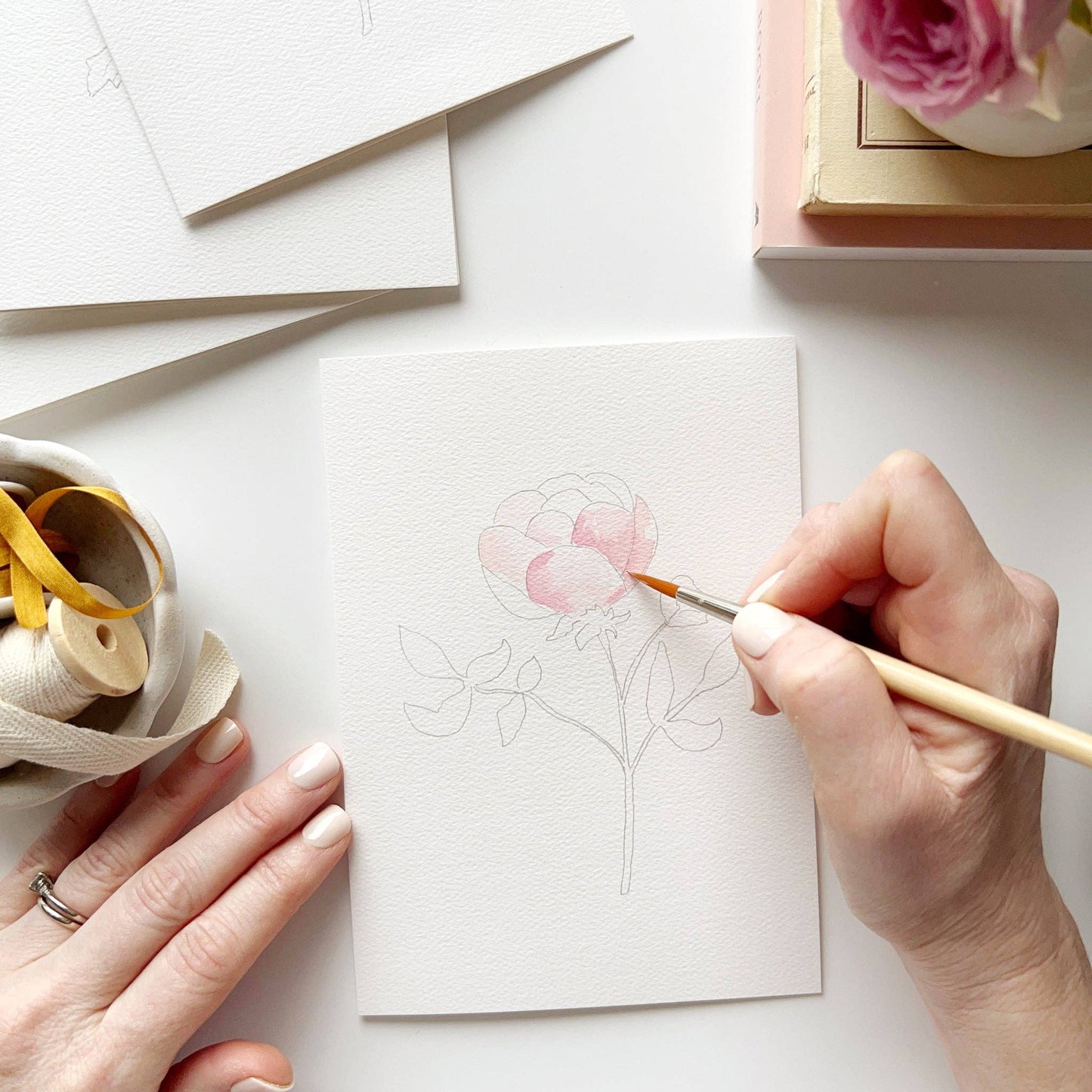 Garden Flowers Notecards