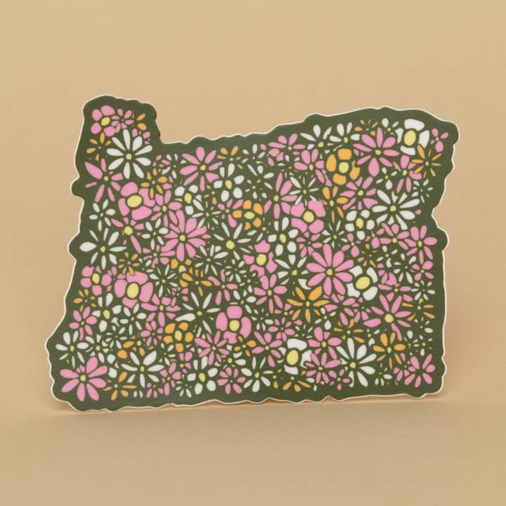 Oregon Blossoms Sticker