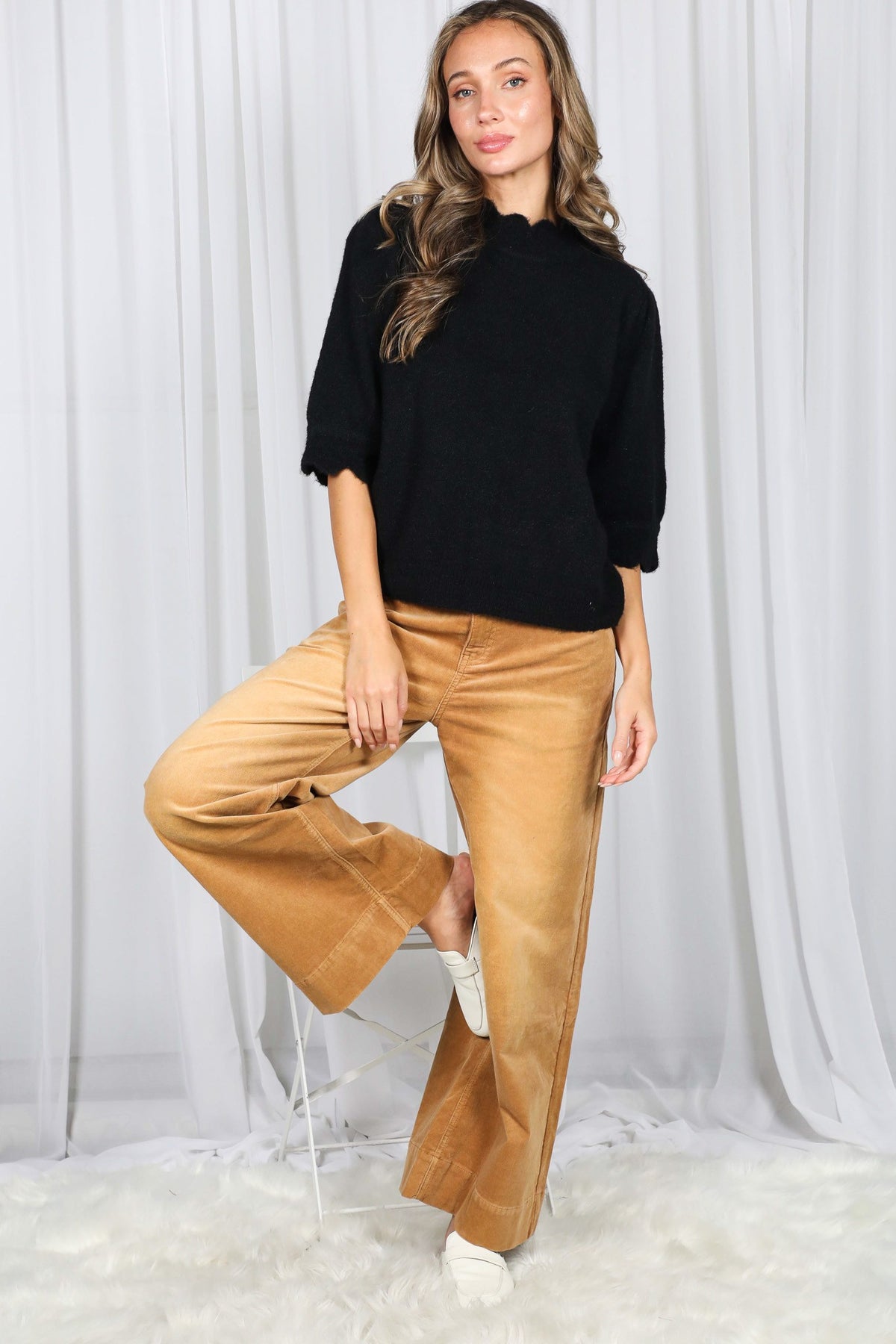 Camel Cord Pants