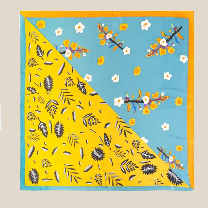Flower Leaf Bandana