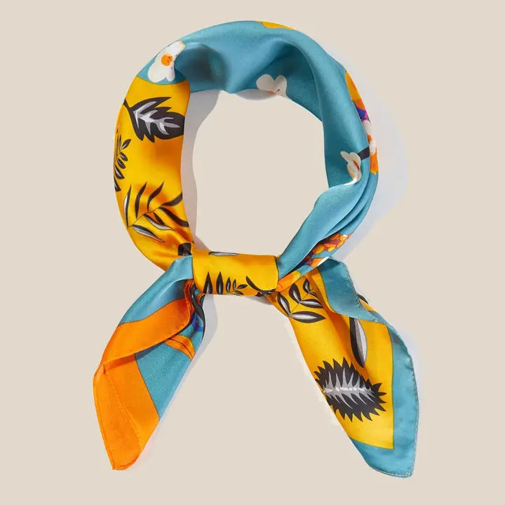 Flower Leaf Bandana