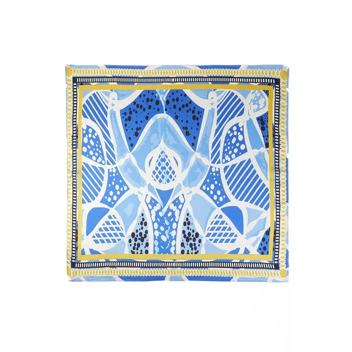 Geometric Tile Scarf