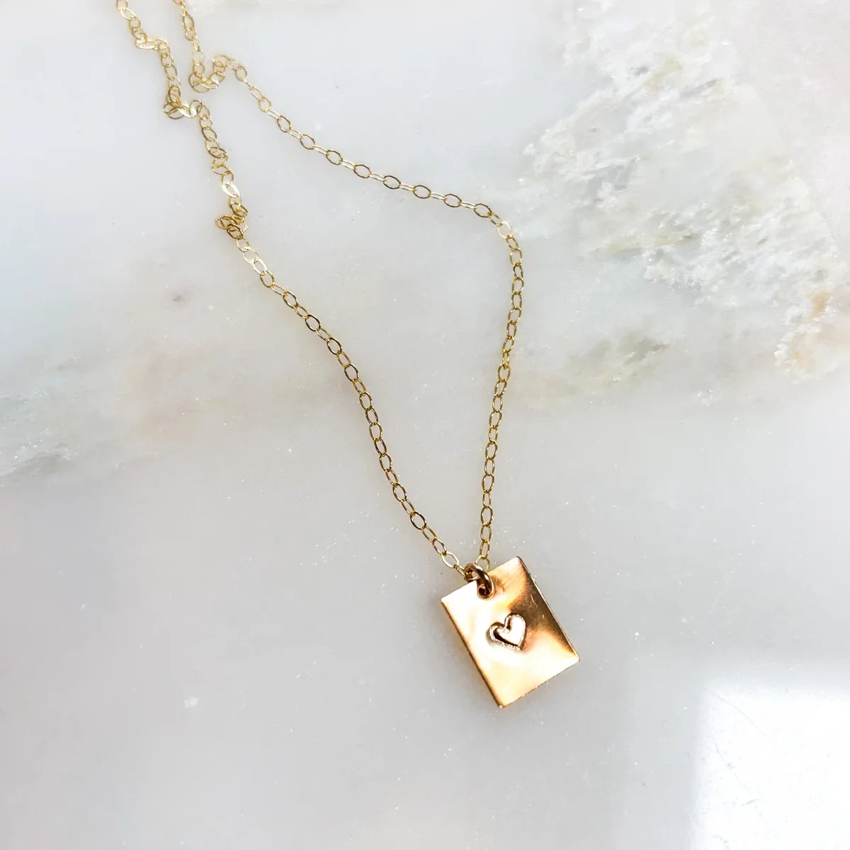 Heart Tag Necklace