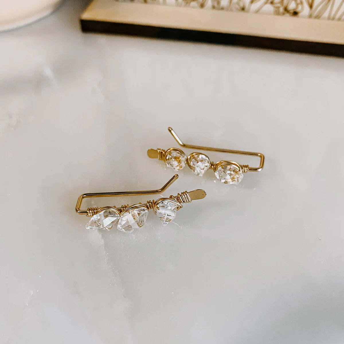 Ear Climbers Herkimer