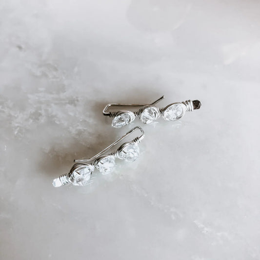 Ear Climbers Herkimer
