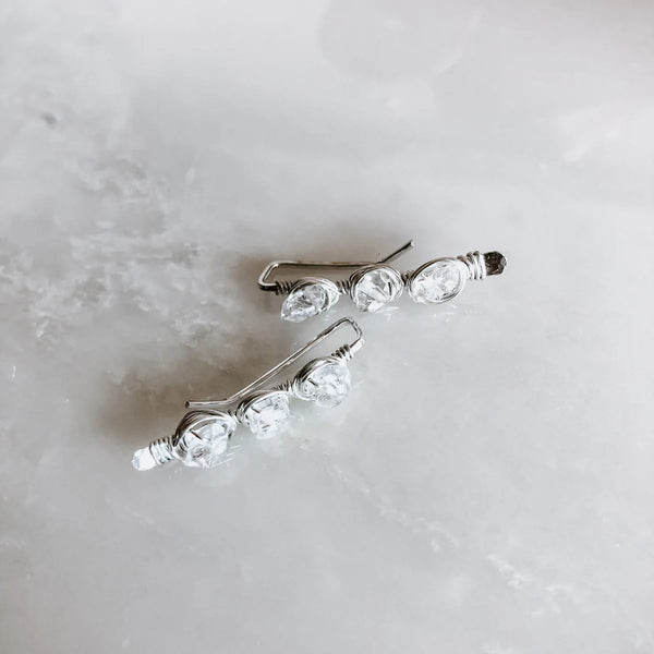Ear Climbers Herkimer