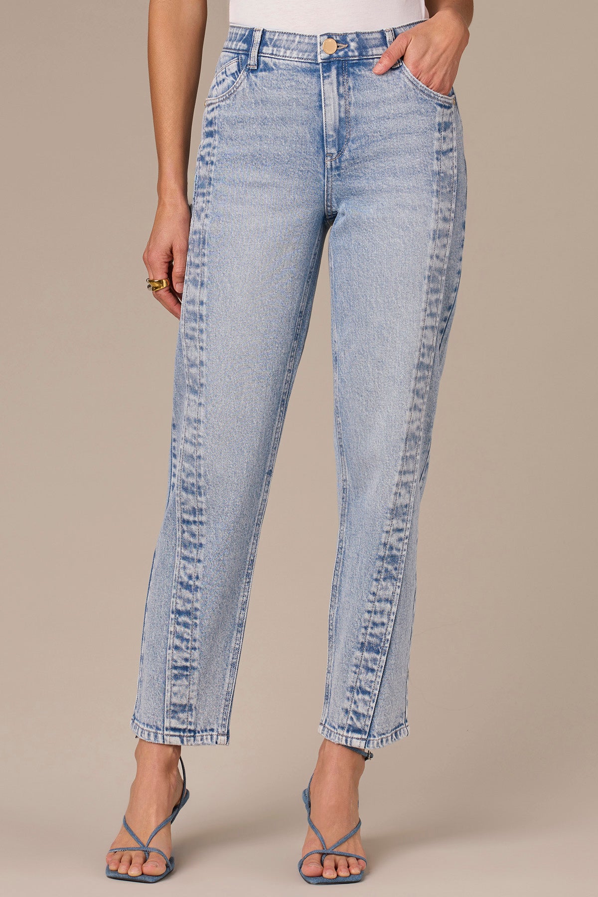 High Rise Ankle Seam