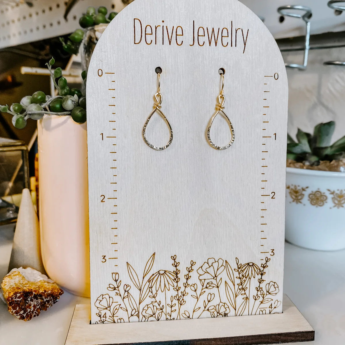 Mini Textured Teardrops