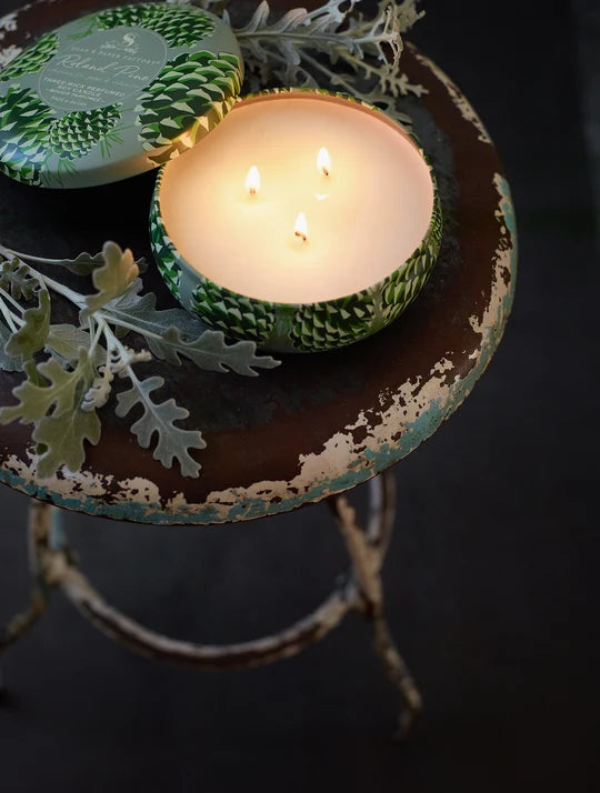 Roland Pine Three-Wick Candle