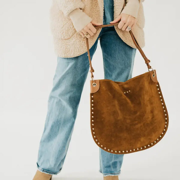 Rosalie Suede Hobo