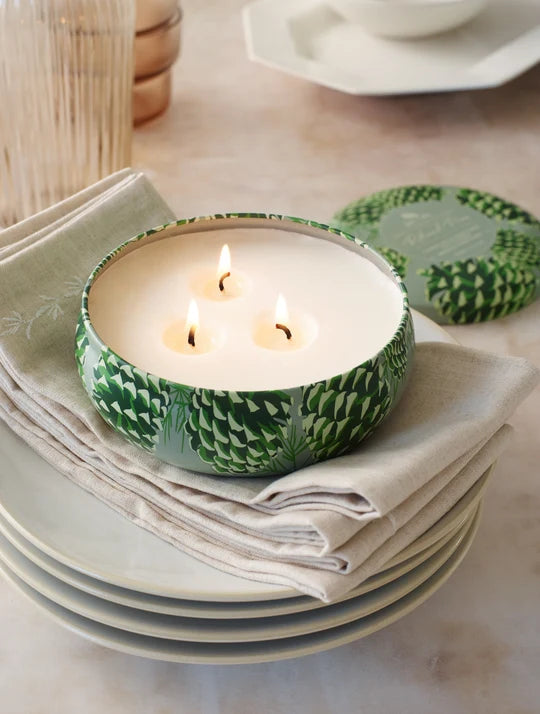 Roland Pine Three-Wick Candle