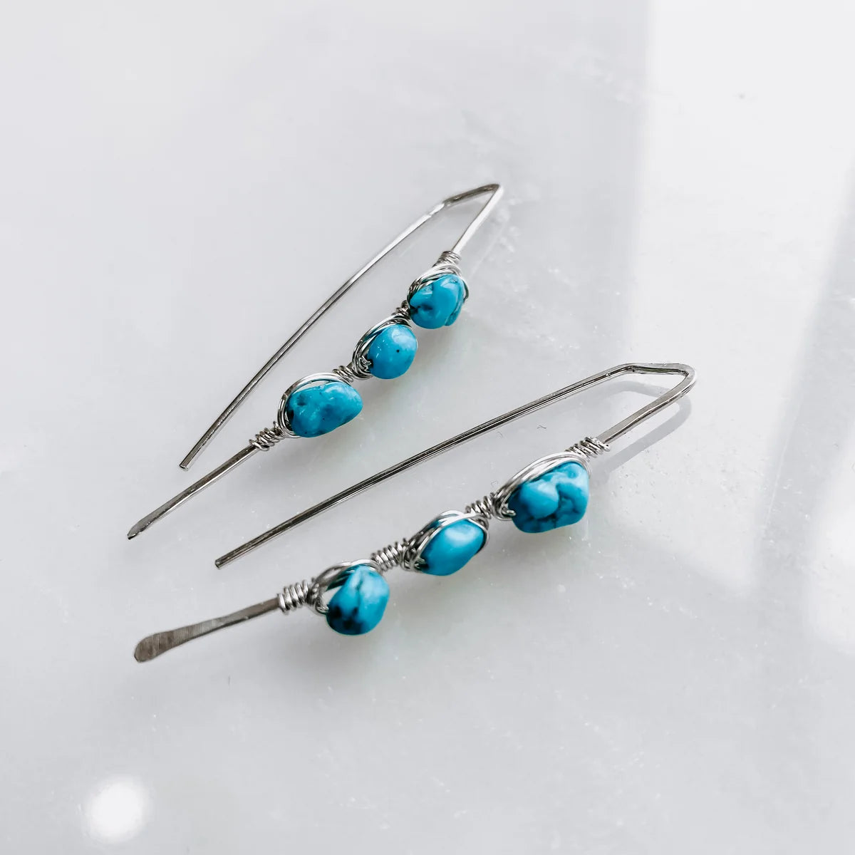 Triple Turquoise Threaders