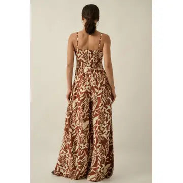 Tropical Cami Jumpsuit