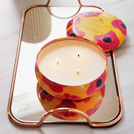Sun Kissed Three Wick Candle