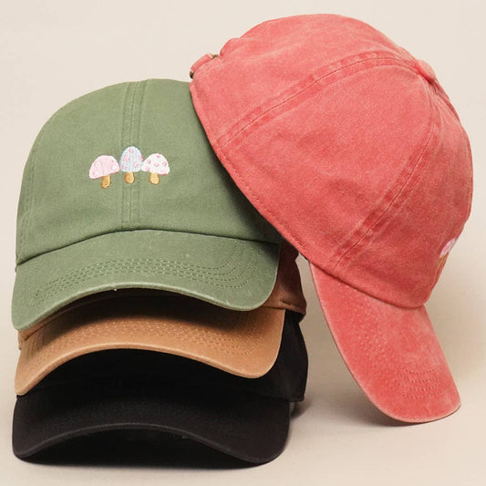Mushroom Baseball Cap