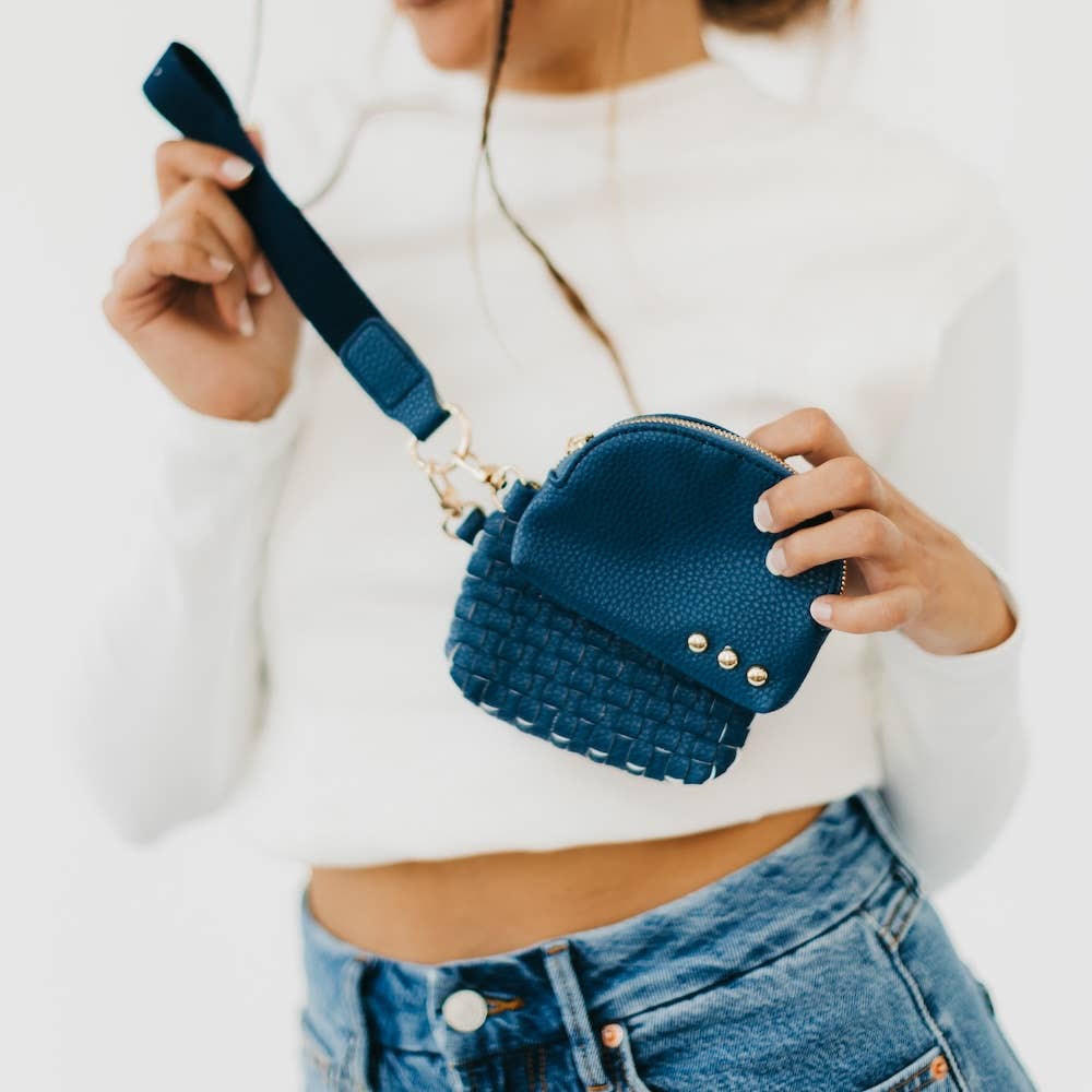 Woven Pouch Wristlet