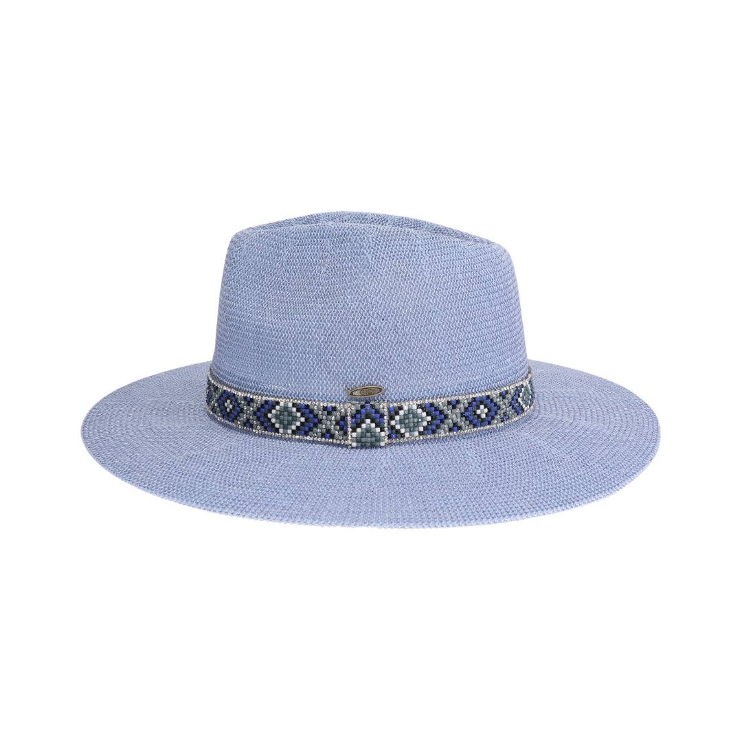 Seed Bead Panama Hat
