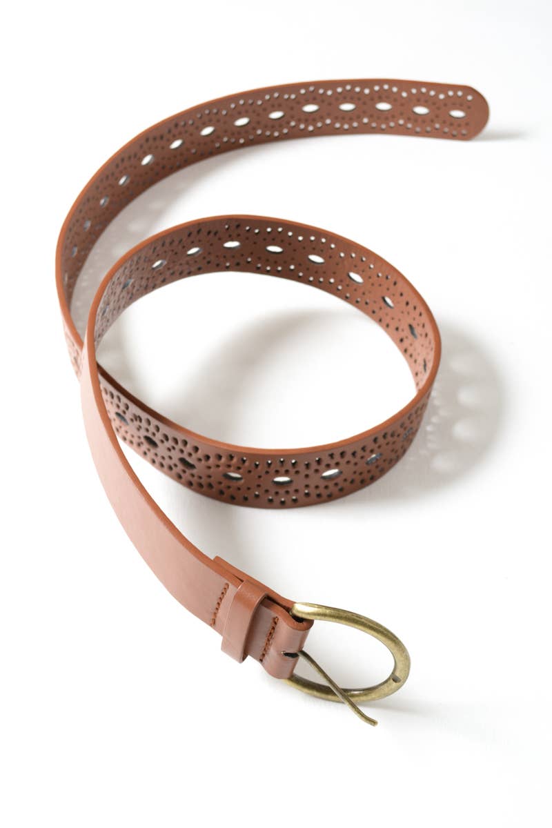 Vintage Eyelet Belt