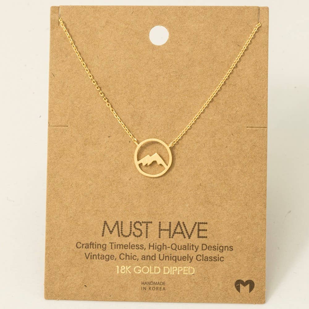 Mountain Range Necklace