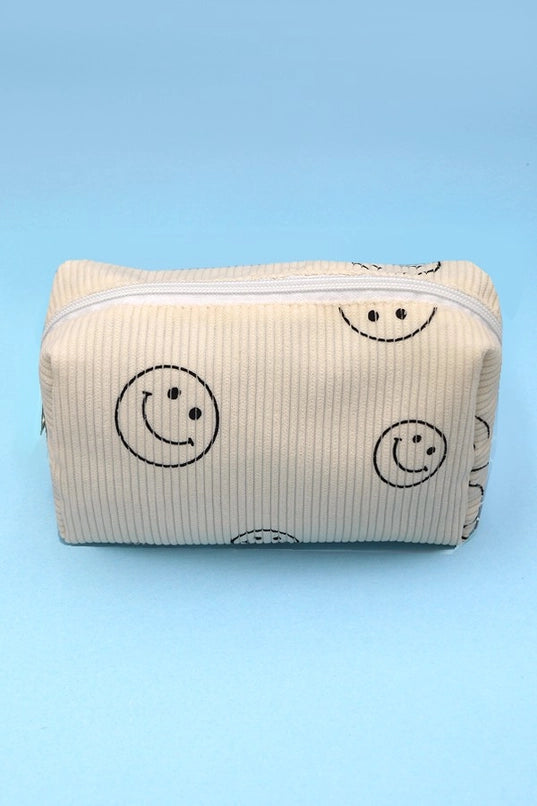 Smiley Makeup Pouch Bag