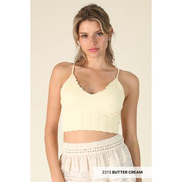 Lace Textured Bralette